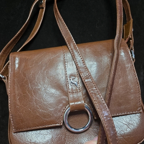 Brown Leather Crossbody Bag - Picture 12 of 15